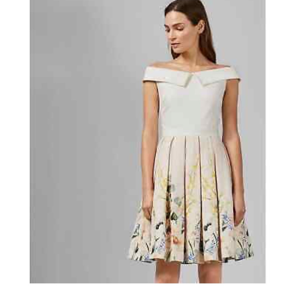 Ted Baker Women's Pink Oceanne Elegant - Print Dress